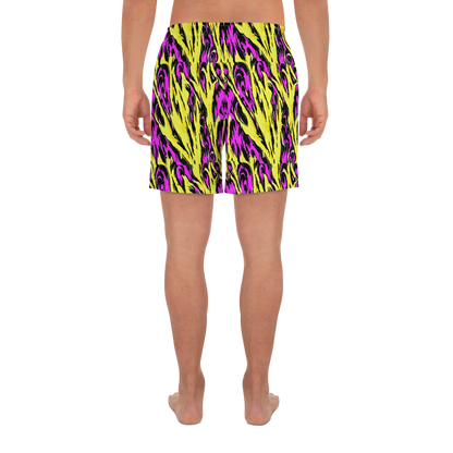 Men's Athletic Shorts - Neon Savanna