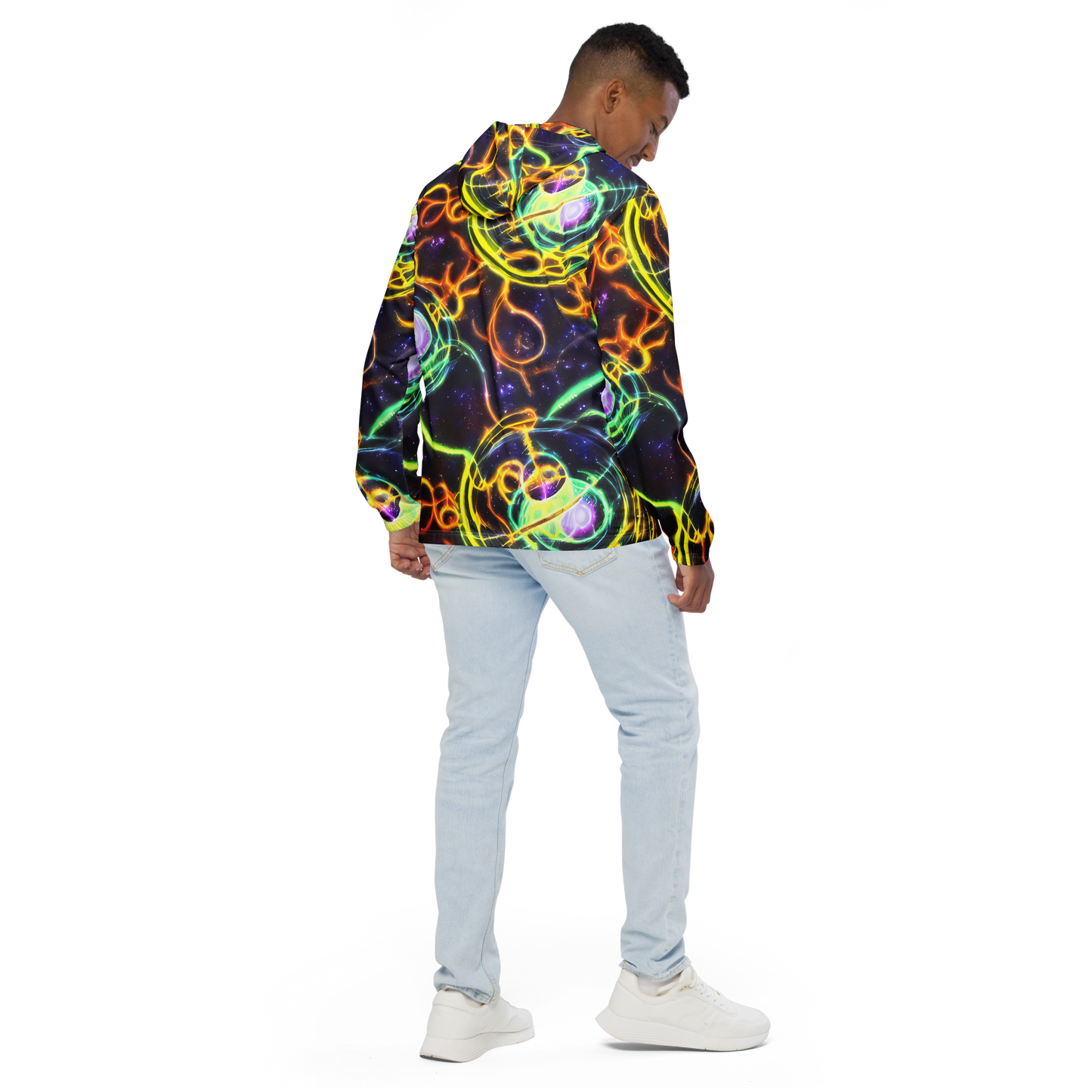 Men's Windbreaker - Carracci Cosmos