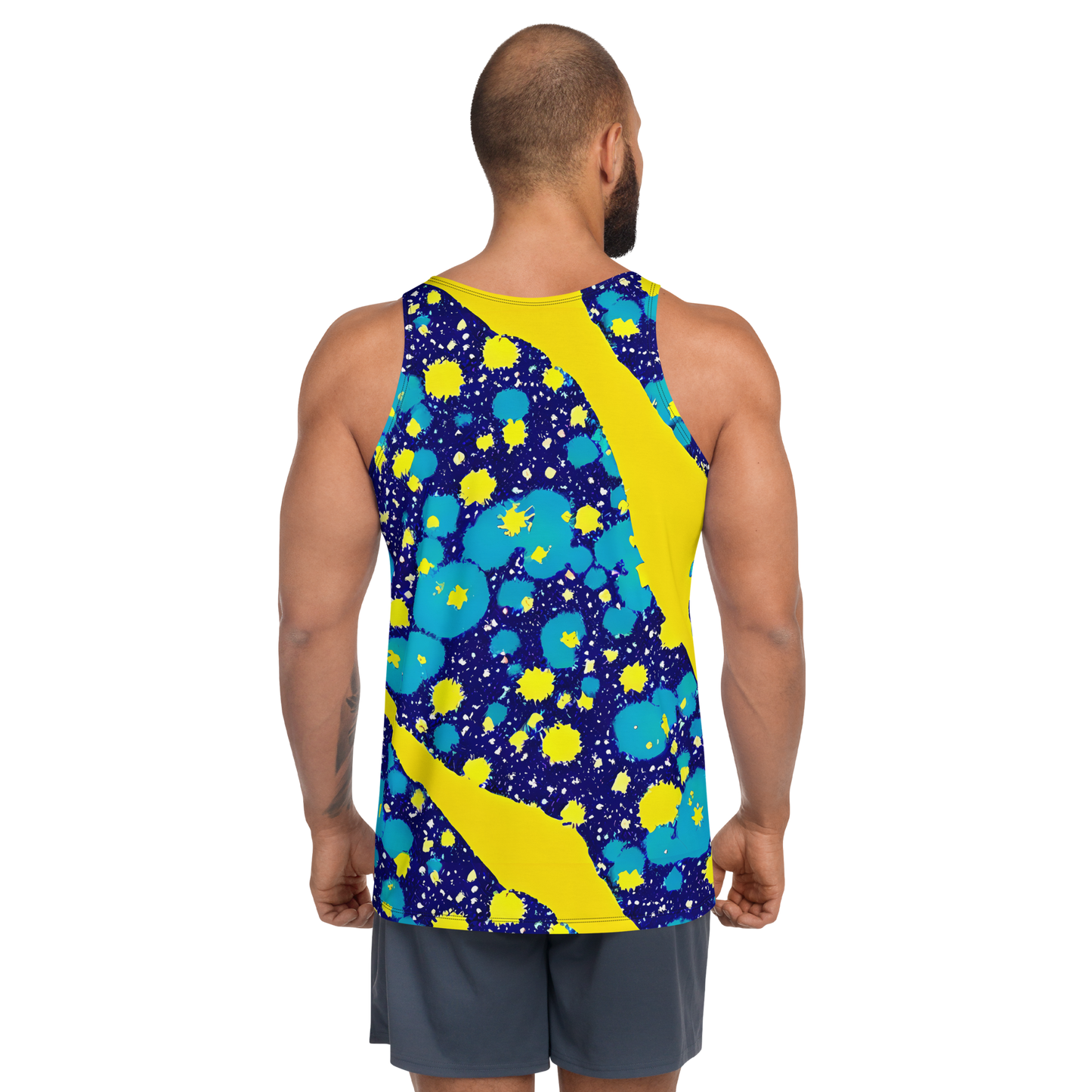 Men's Tank Top - Starburst Splash