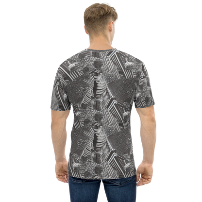 Men's Crew Neck T-Shirt - Piranesi's Web