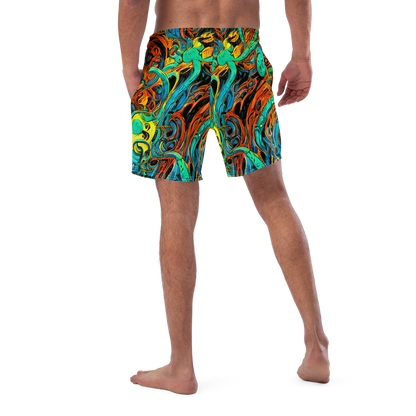 Swim Trunks - Flaming Mirage