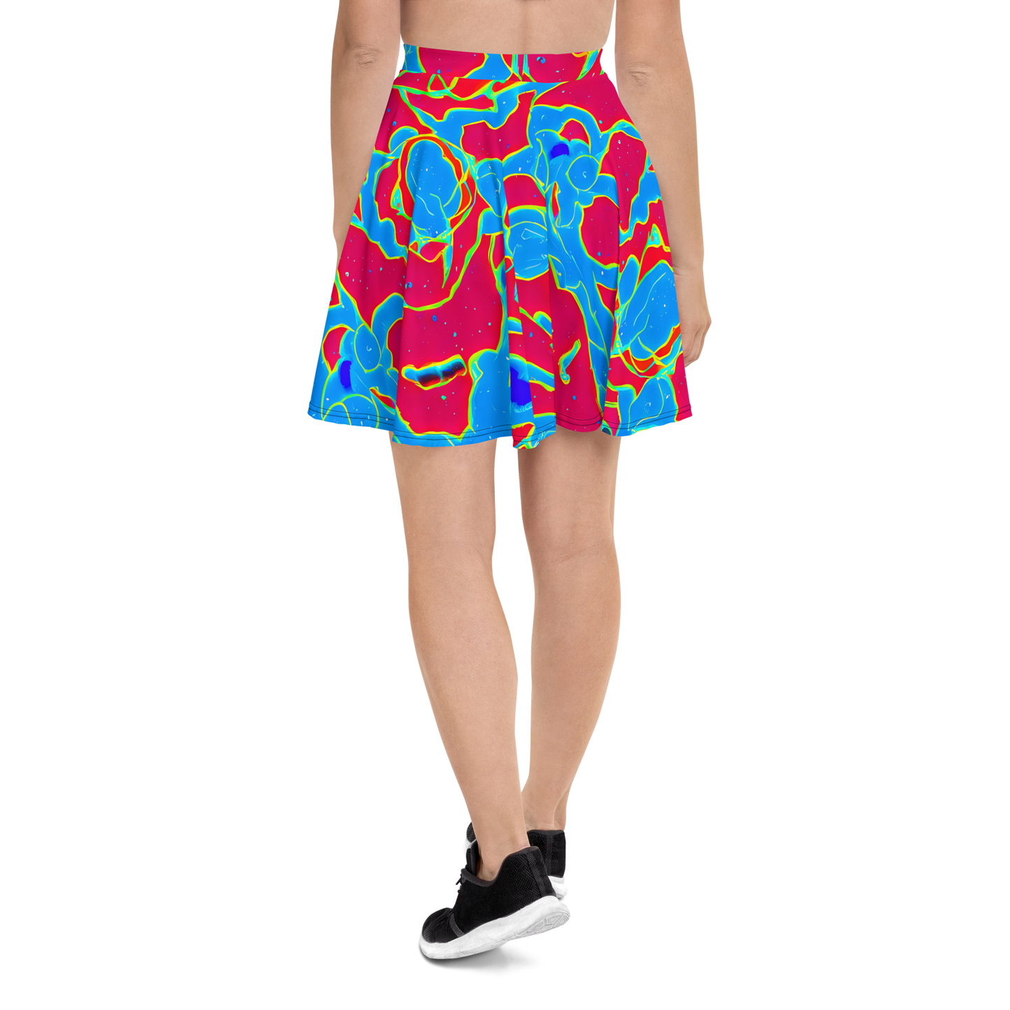 Skater Skirt - Electric Bloom