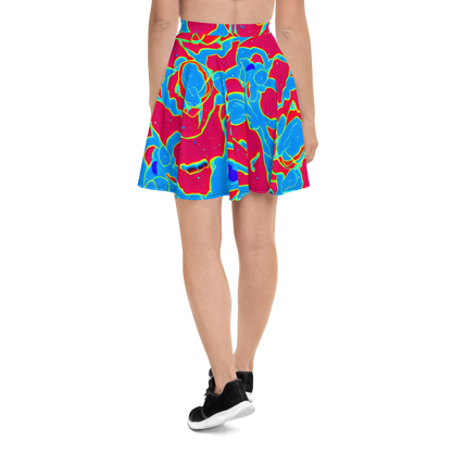 Skater Skirt - Electric Bloom