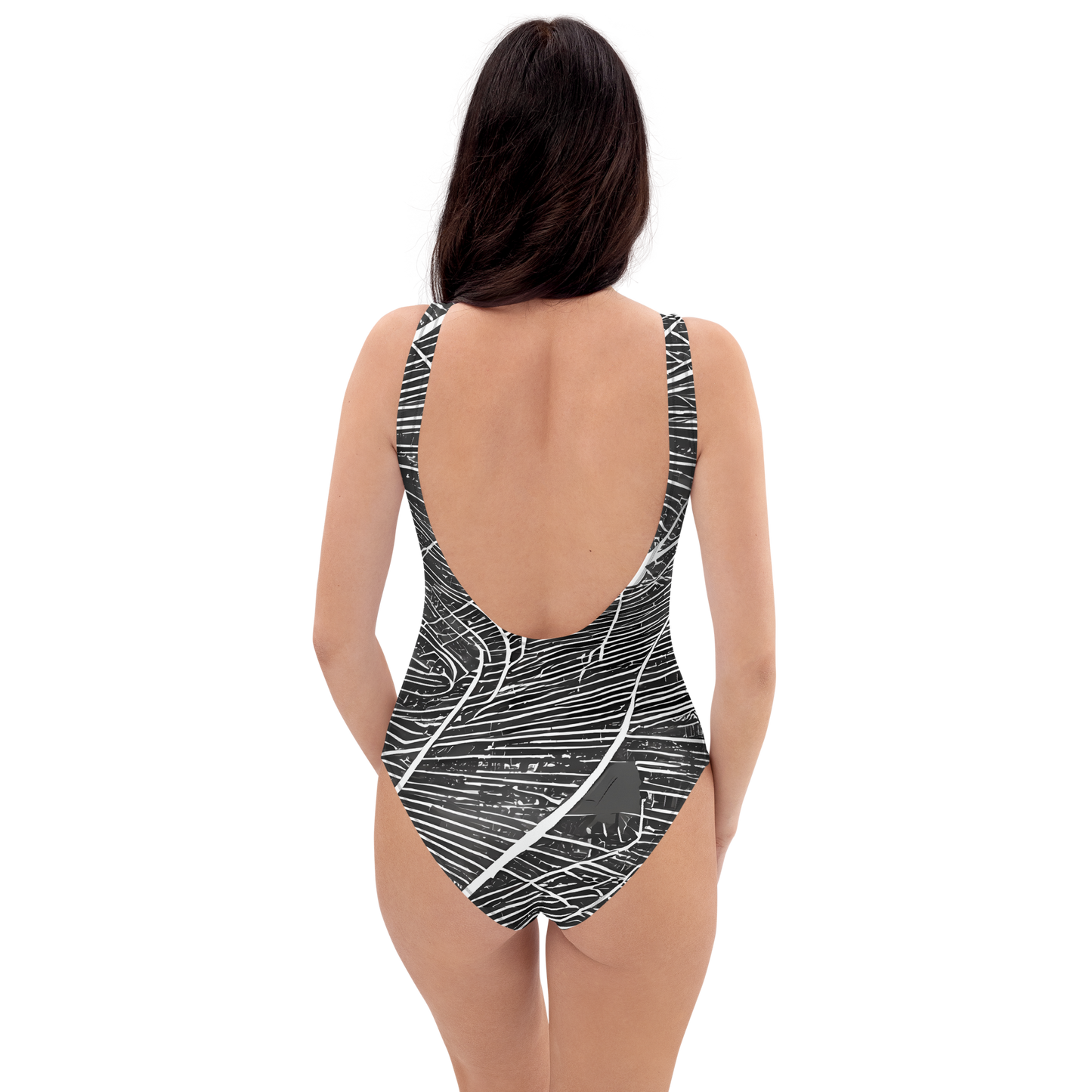 One-Piece Swimsuit - Silver Echo