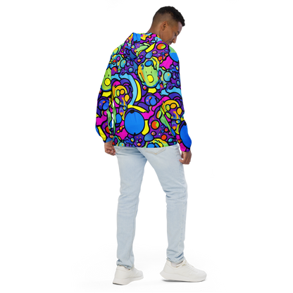 Men's Windbreaker - Radiant Lagoon