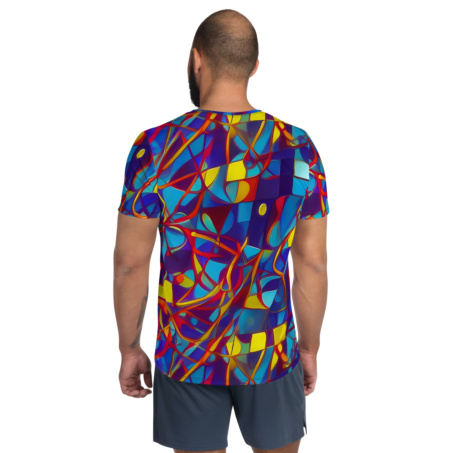 Men's Athletic T-Shirt - Flickering Dreams
