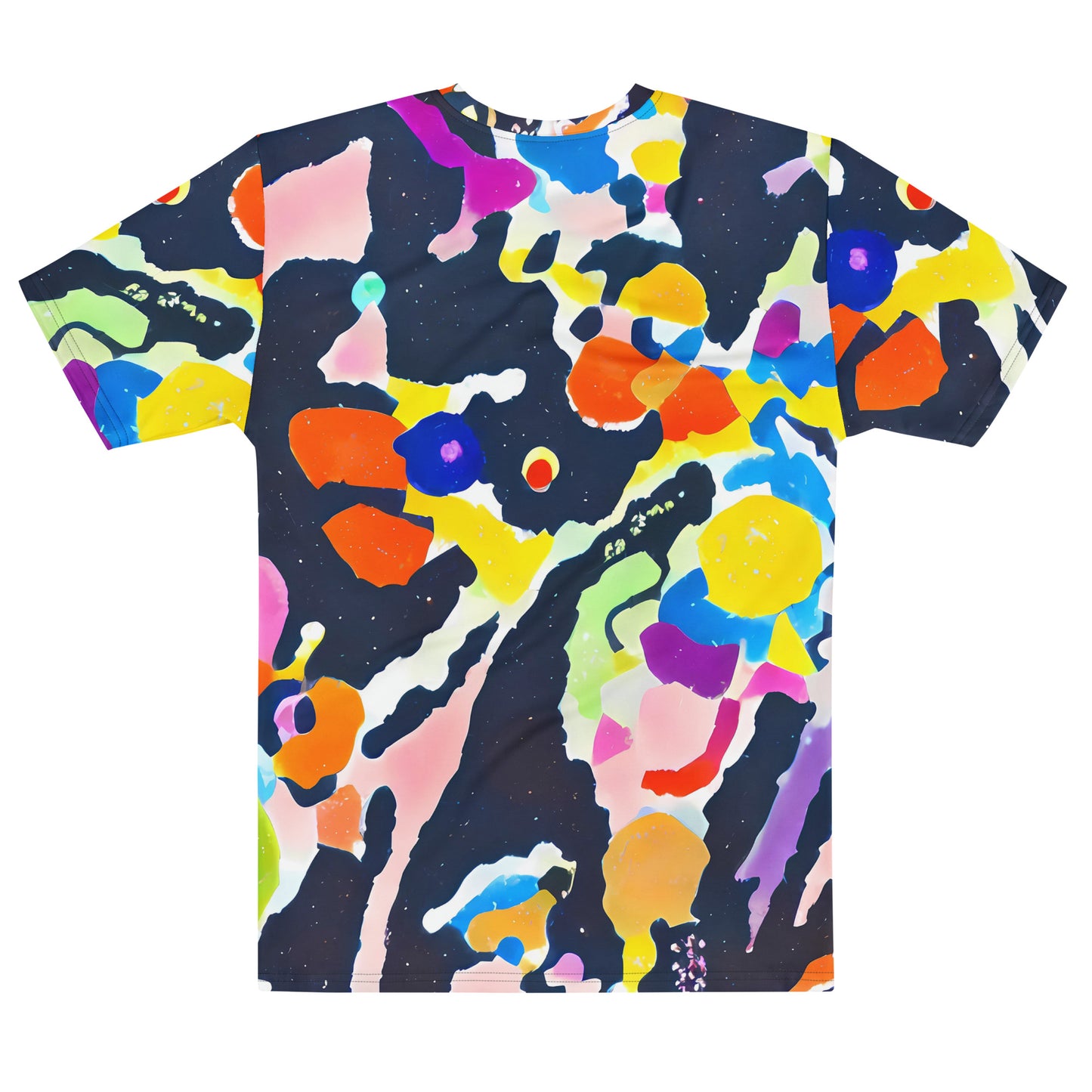 Men's Crew Neck T-Shirt - Kaleido Burst