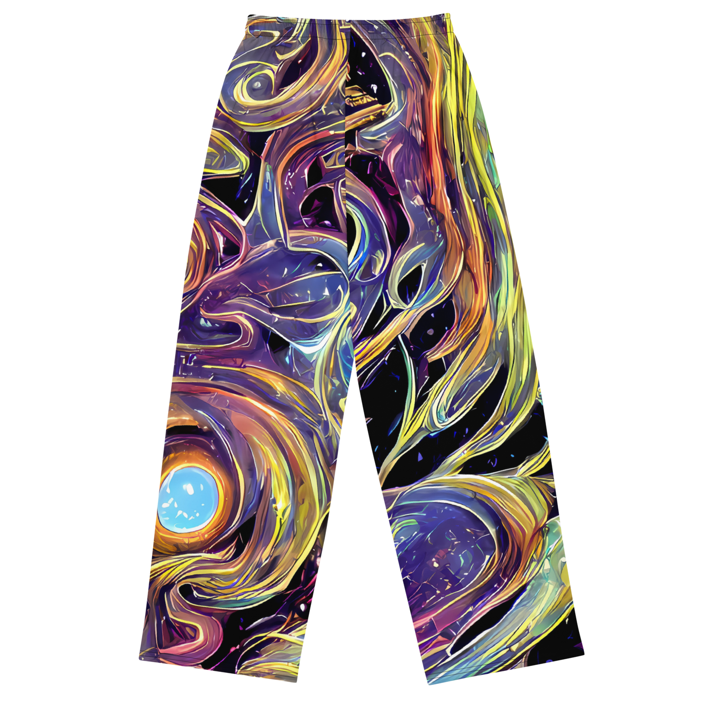 Wide-Leg Pants - Lebacq Swirl