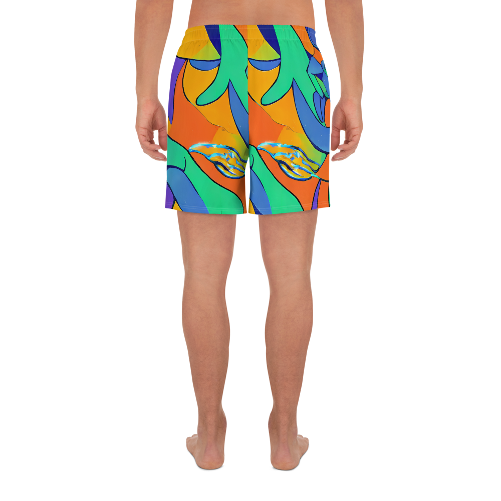 Men's Athletic Shorts - Archipenko Dream
