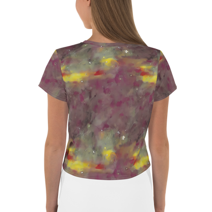 Women's Crop Tee - Whispers of Autumn