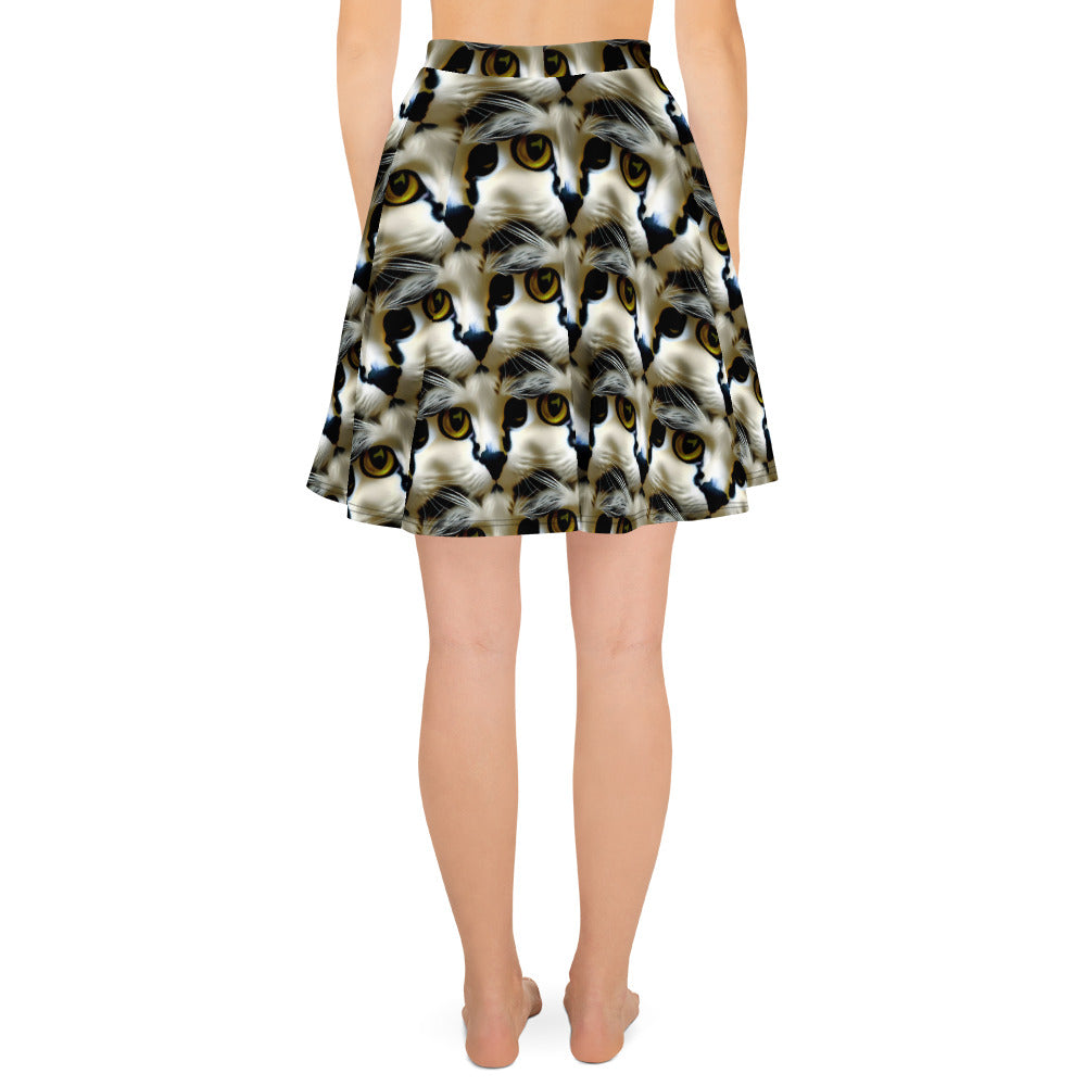 Skater Skirt - Feline Fancy