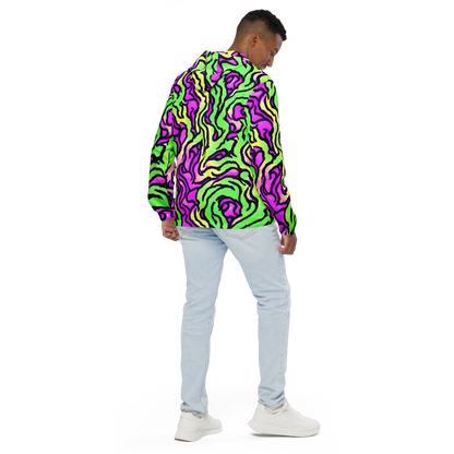 Men's Windbreaker - Mintchine Maze