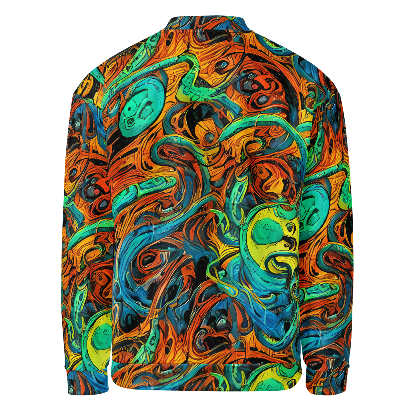 Bomber Jacket - Flaming Mirage
