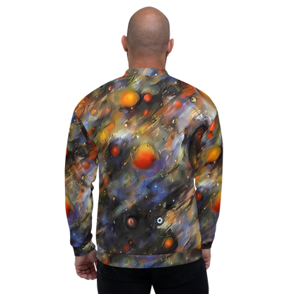 Bomber Jacket - Brushstroke Blaze