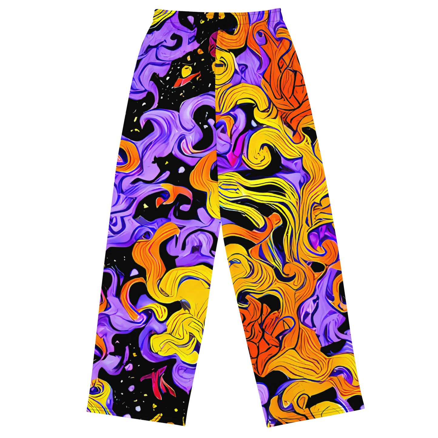 Wide-Leg Pants - Bosschaert Swirl