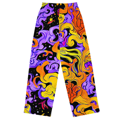 Wide-Leg Pants - Bosschaert Swirl