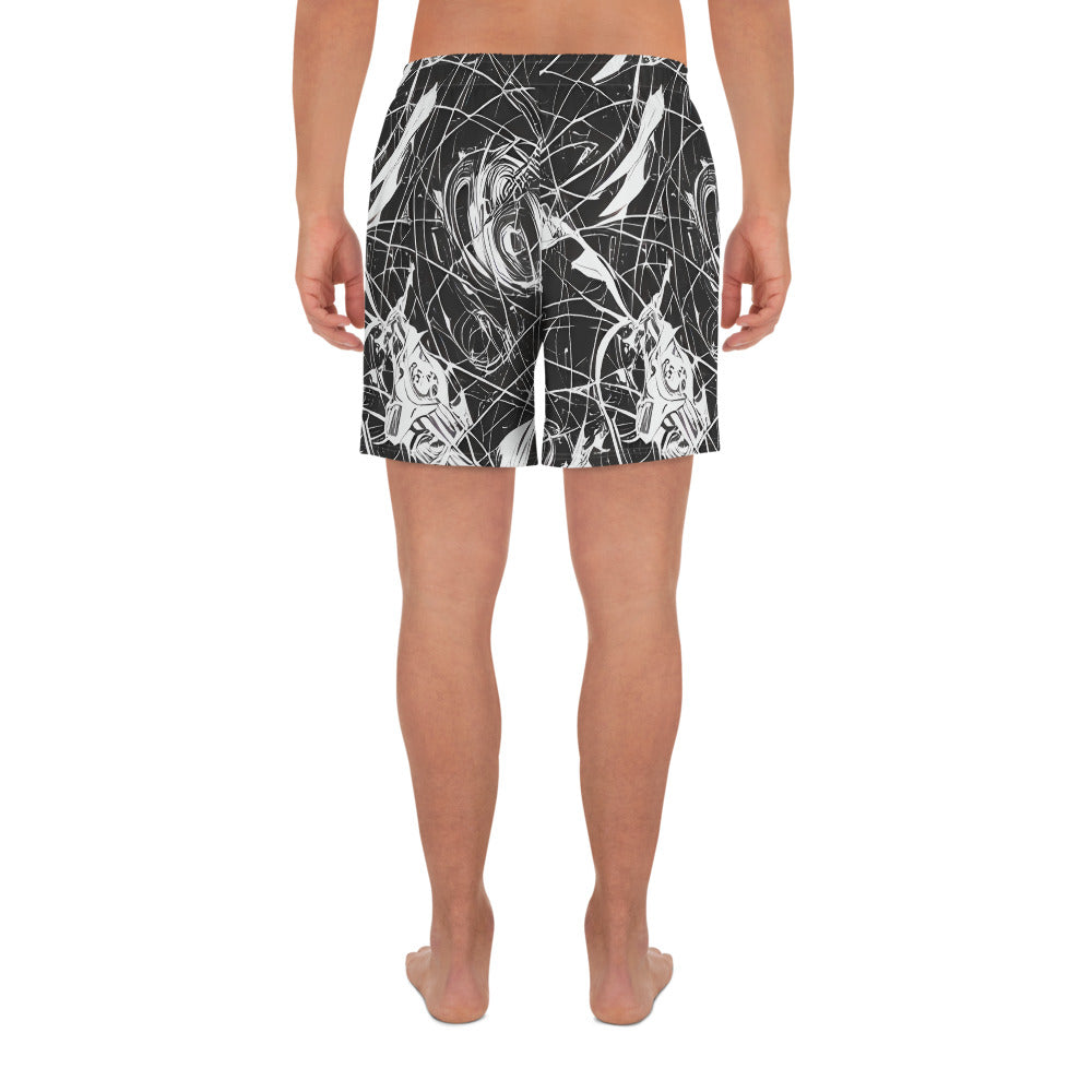 Men's Athletic Shorts - Void Vortex