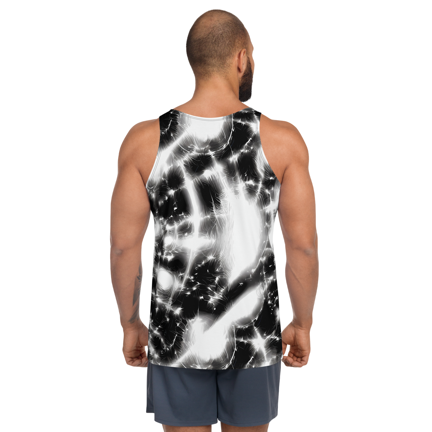 Men's Tank Top - Electric Nightfall