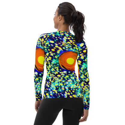 Women's Rash Guard - Illuminated Whirl