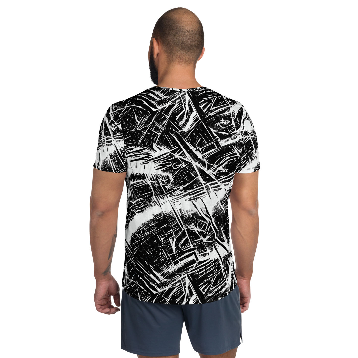 Men's Athletic T-Shirt - Ferriss Fractals