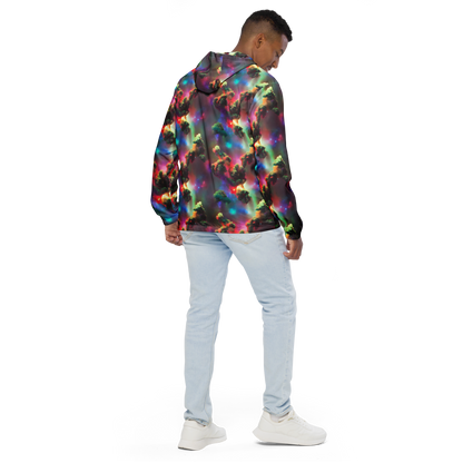 Men's Windbreaker - Nebula Dreams