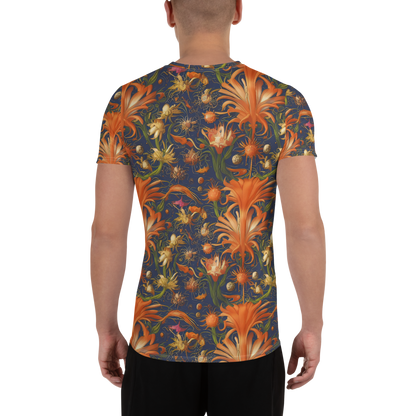 Men's Athletic T-Shirt - Stellar Blooms