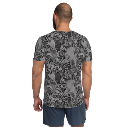 Men's Athletic T-Shirt - Dusk Enigma