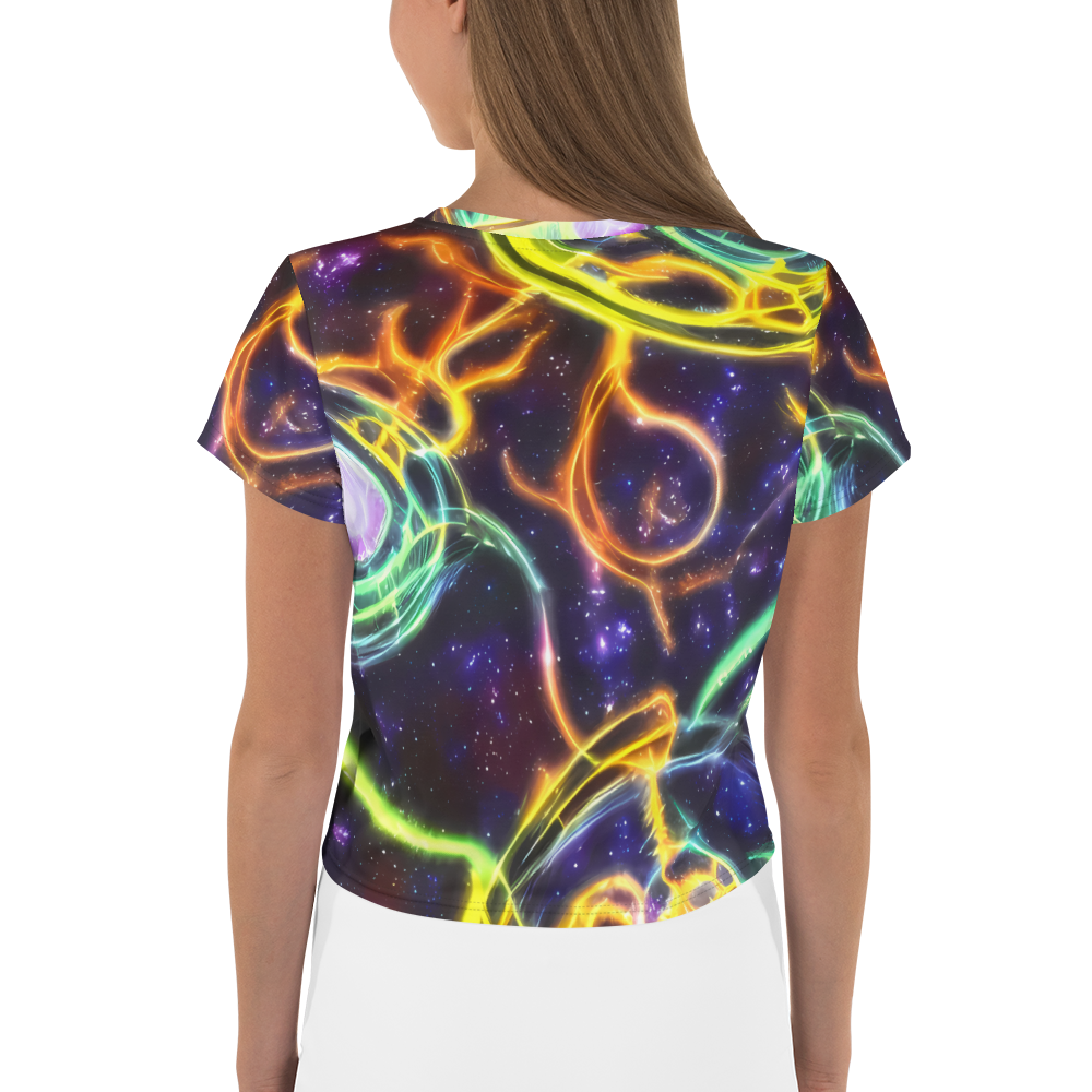 Women's Crop Tee - Carracci Cosmos