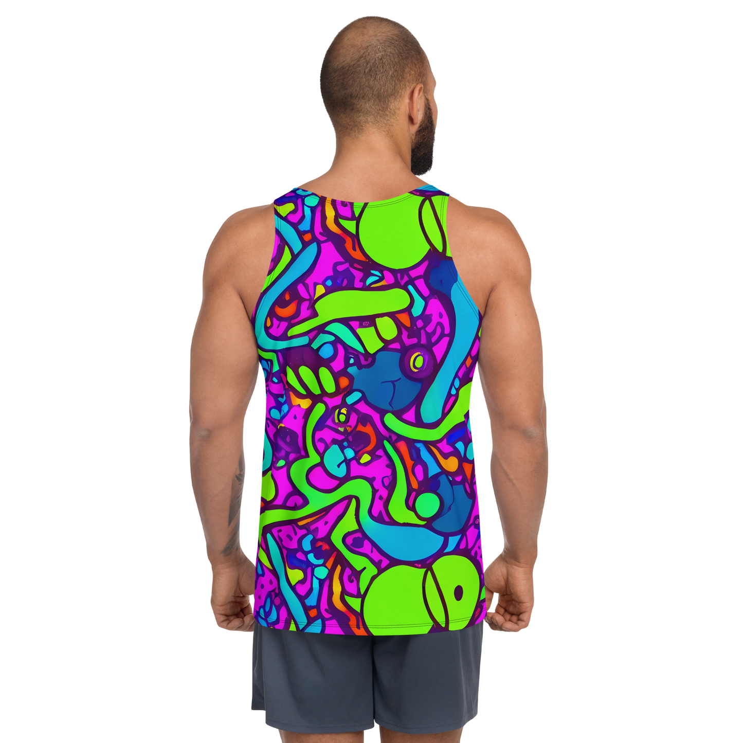 Men's Tank Top - Funky Vortex