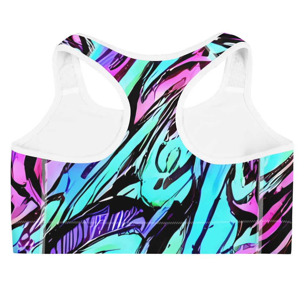 Sports Bra - Gemstone Rush