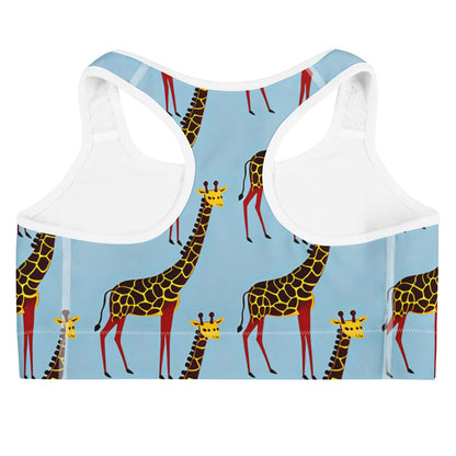 Sports Bra - Giraffe Groove