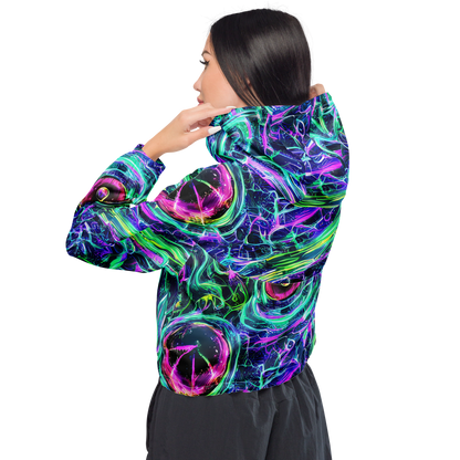 Women's Cropped Windbreaker - Chalmers Vortex