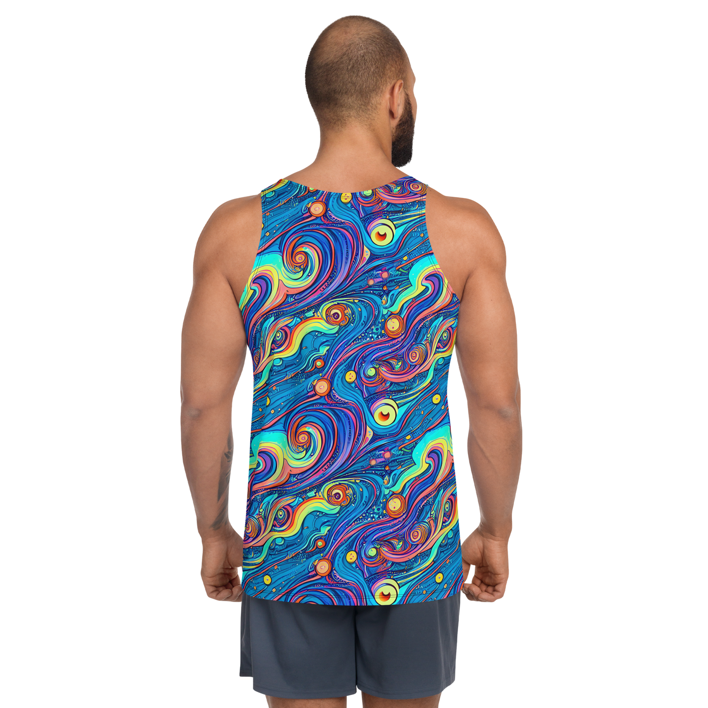 Men's Tank Top - Echoes of Vortex