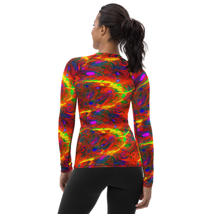Women's Rash Guard - Blampied Blaze