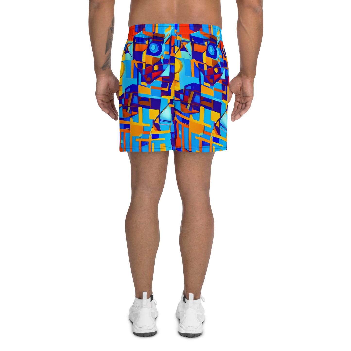 Men's Athletic Shorts - Radiant Labyrinth