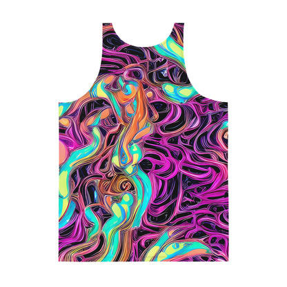 Men's Tank Top - Neon Drizzle