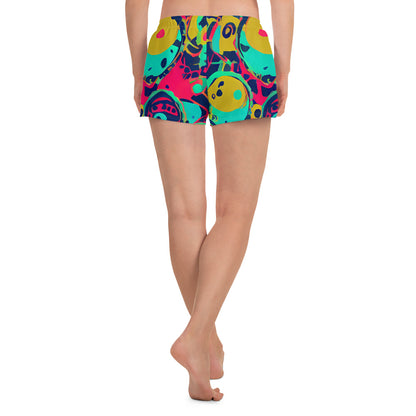 Women’s Athletic Shorts - Gottlieb Galaxy