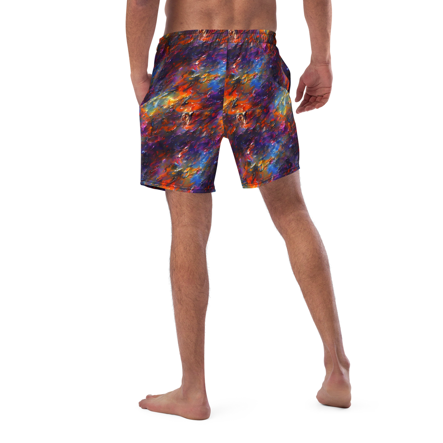 Swim Trunks - Auroral Ripples