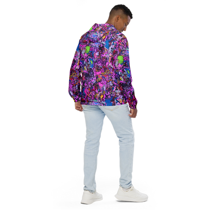 Men's Windbreaker - Chromatic Frenzy