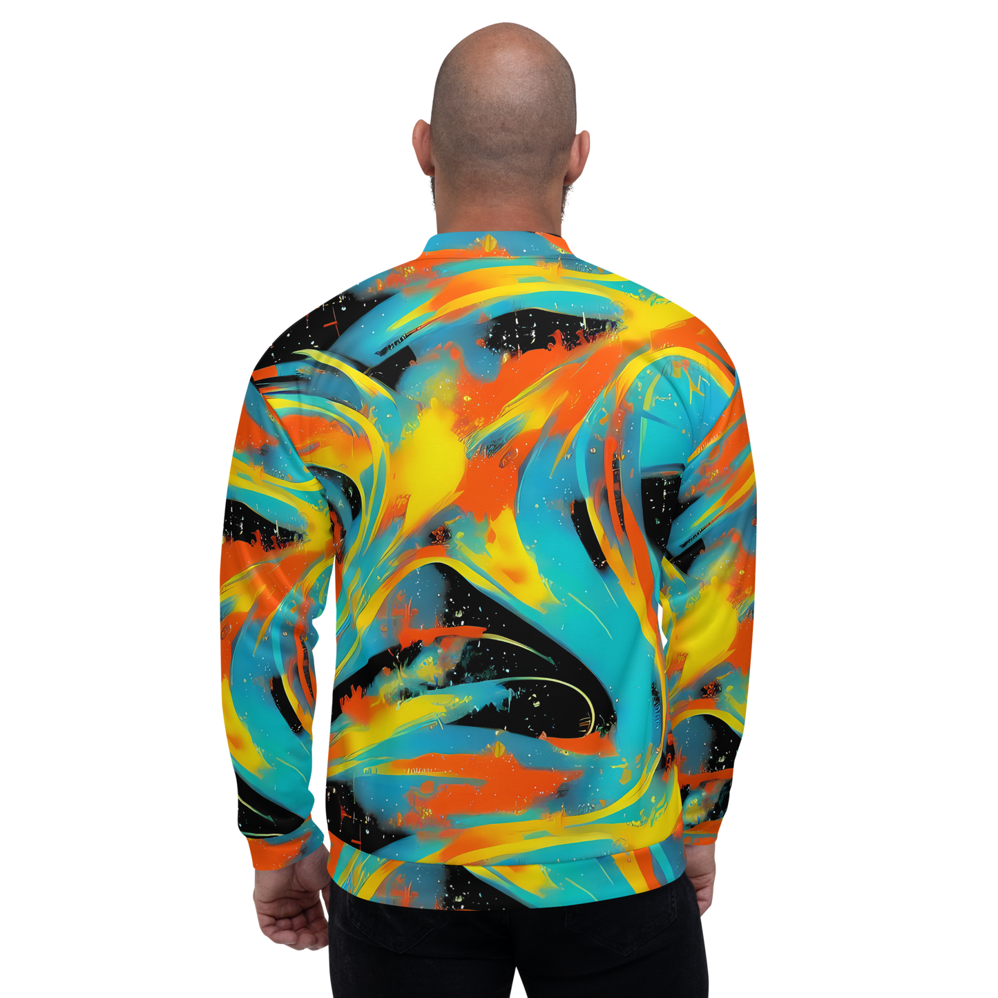 Bomber Jacket - Solar Swoosh