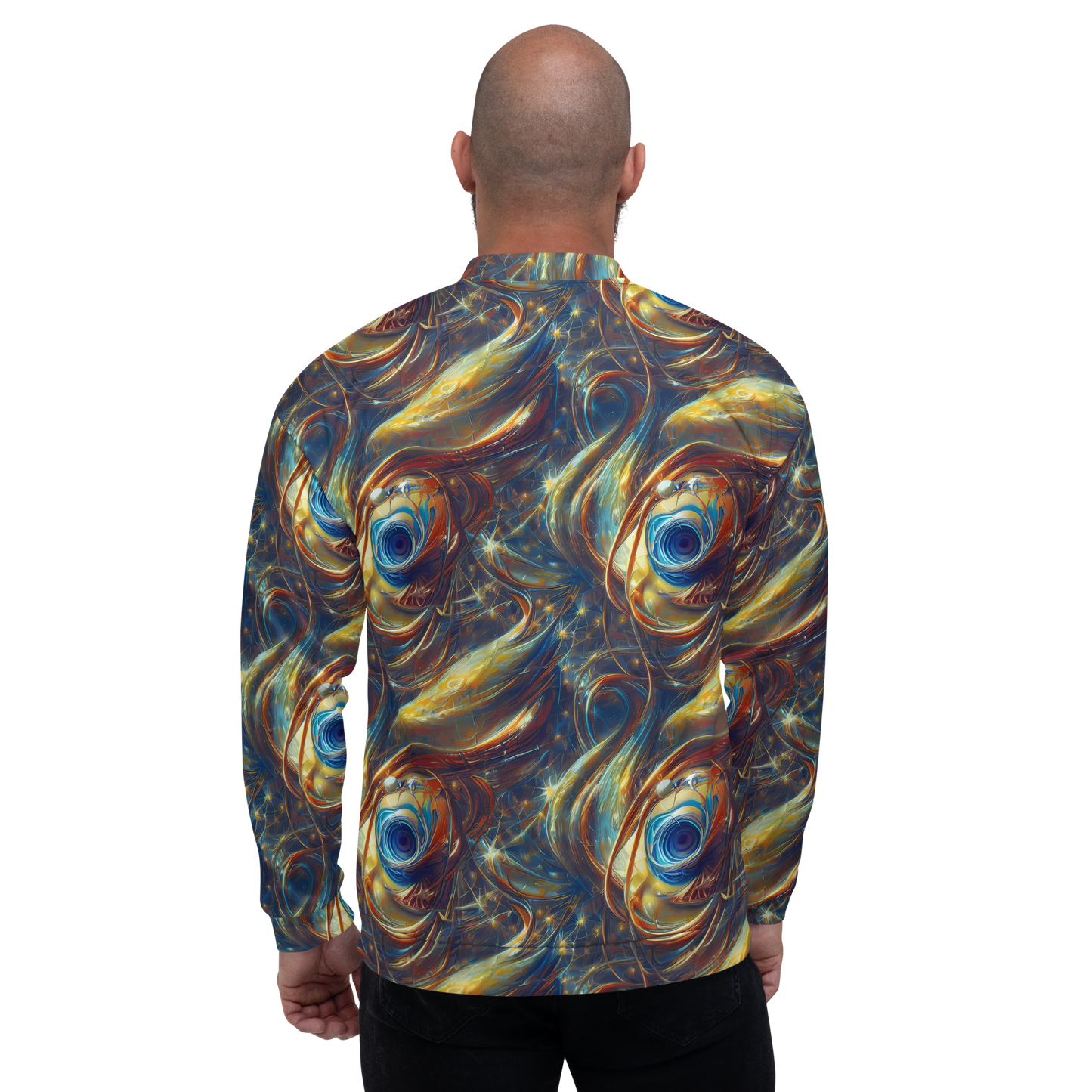 Bomber Jacket - Celestial Vortex