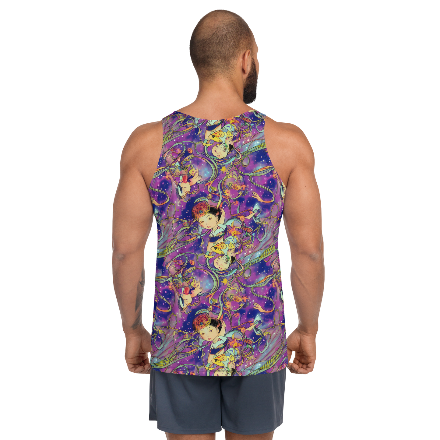 Men's Tank Top - Spiral of Stardust