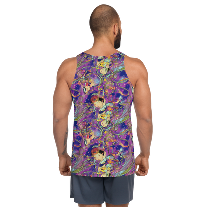 Men's Tank Top - Spiral of Stardust