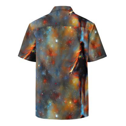 Button Shirt - Brush Nebula