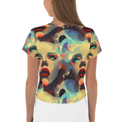 Women's Crop Tee - Astral Reflections