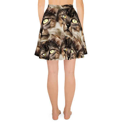 Skater Skirt - Feline Reverie