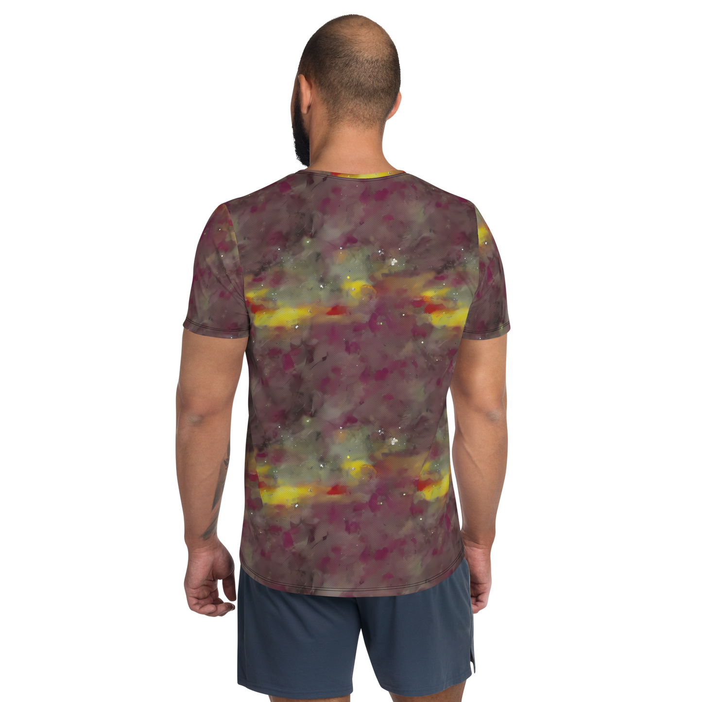 Men's Athletic T-Shirt - Whispers of Autumn