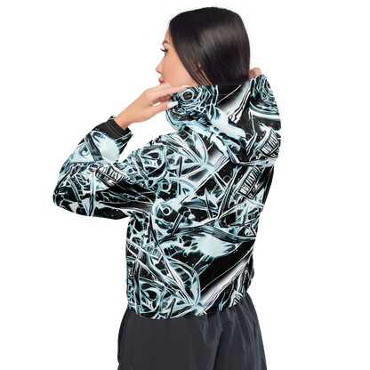 Women's Cropped Windbreaker - Frosted Infusion