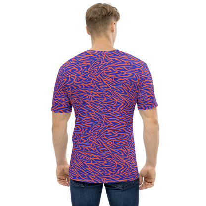 Men's Crew Neck T-Shirt - Sapphire Swirl