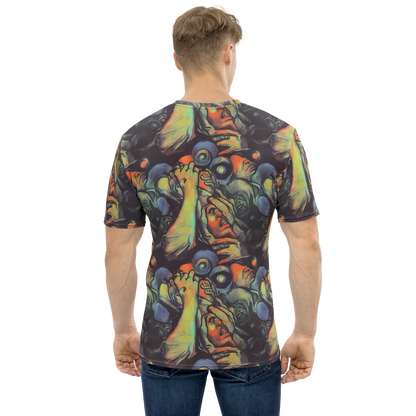 Men's Crew Neck T-Shirt - Cosmic Scream